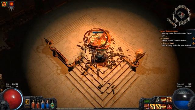 Path of Exile Наследие Гладиатор-Рубака-Циклонер [16] смотреть онлайн