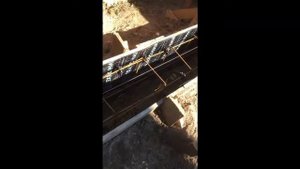 Фундамент под кирпичный забор