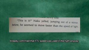 Light-Speed and beyond in Naruto