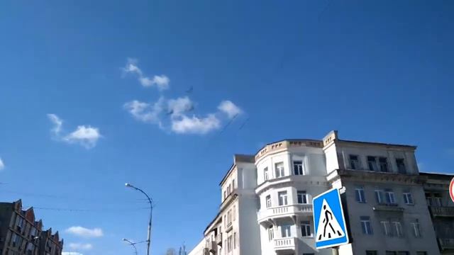 Самолеты над Саратовом