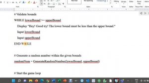 IT 140 Module 4-3 Assignment: Pseudocode Revisited | Full Solution | Grade 100% | SNHU