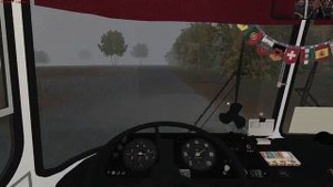 OMSI 2. ЛАЗ-ДАЗ 695Н. Юрья. Маршрут 121.