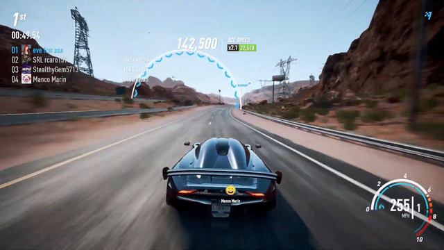 NFS Payback | KOENIGSEGG REGERA | DVL Controller Evan/Eve | 2 смотреть онлайн