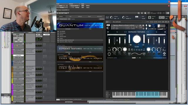 QUANTUM SOPRANO TEXTURES VIOLIN TEXTURES  CELLO TEXTURES by Emergence Audio.