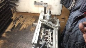 (Урок 6) прирезка сёдел ГБЦ мульти-угловым резцом