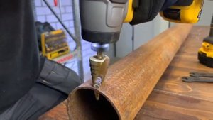 metal step drill DeWalt \ сверло по металлу ступенчатое