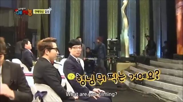 [Eng Sub] Yoo Jae Suk Meets VJ Kwon Ryul in another show & bickers with Kang Ho Dong смотреть онлайн