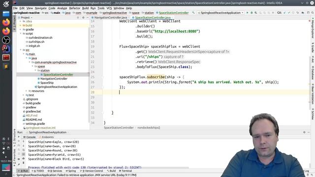 Spring Boot Web Client Flux смотреть онлайн