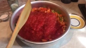 Перец с рисом на зиму