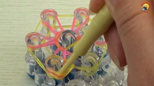 Колечко из резинок. Просто и нарядно! Плетение Loom Bands