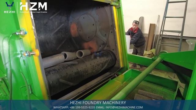 Q3210 Дробеструйная установка с галтовочной лентой для отливок поковок смотреть онлайн