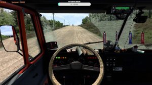 1# ETS 2. v1.47, Везу Горох На Камаз 5410. Суровая Россия.