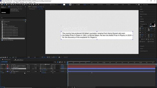 After Effects для начинающих - Анимация инфо-плашки | Урок 5 смотреть онлайн