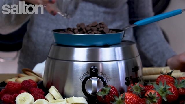 Appareil à S’mores et fondue de Salton смотреть онлайн