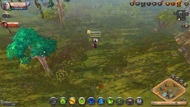 Albion Online 2 Видео. Проходим подземелье. Арина 7 лет впервые играет в Альбион онлайн. смотреть онлайн