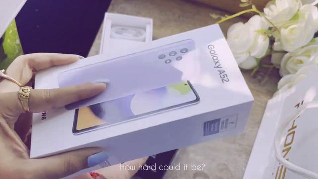 Samsung Galaxy A52 💕 AWESOME VIOLET | asmr aesthetic unboxing 💕 Bangladesh смотреть онлайн