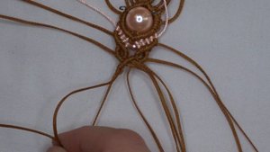 БРАСЛЕТ МАКРАМЕ. MACRAME BRACELET.