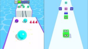 ? MARBLE RUN 3D vs BALL RUN 2048, A-Z RUN, JELLY RUN 2048, BALL MERGE 2048,  2048 BALL