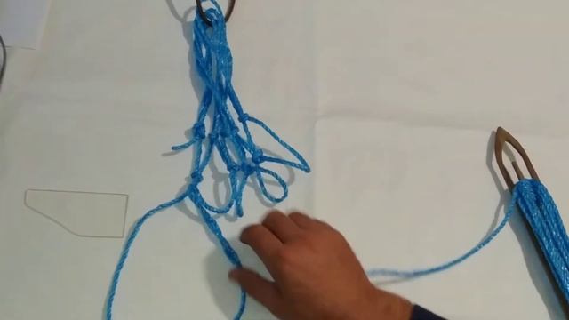 КАК ВЯЗАТЬ СЕТКУ 1-Й СПОСОБ смотреть онлайн