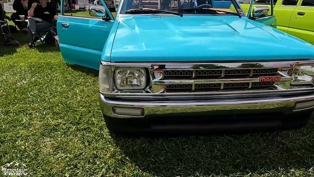 10/06/23 Showdown In The Valley Maggie Valley - Mazda's #mazda #mazdab2200 #loweredtrucks #lowrider