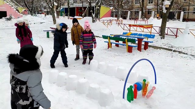 Зимние забавы группы №13а «Буратино» (2021) смотреть онлайн