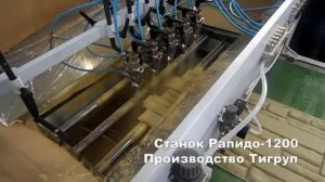 Окрасочный станок Рапидо-1200. Производство Тигруп.