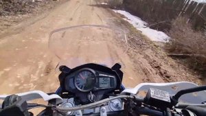 Чепецк, эндуро-мотовыезд 24.04.22, еду на Мотоленд XR 250 172fmm. Первая серия.