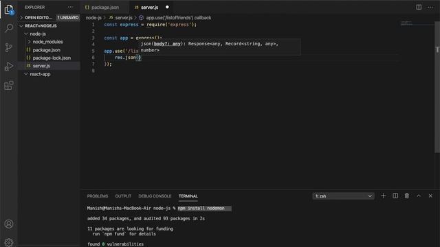 How to create React+Node+Axios application смотреть онлайн