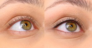 Как прокрасить межресничку. Эффект макияжа без макияжа.