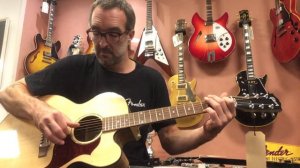 Gibson J-185 EC Modern Walnut