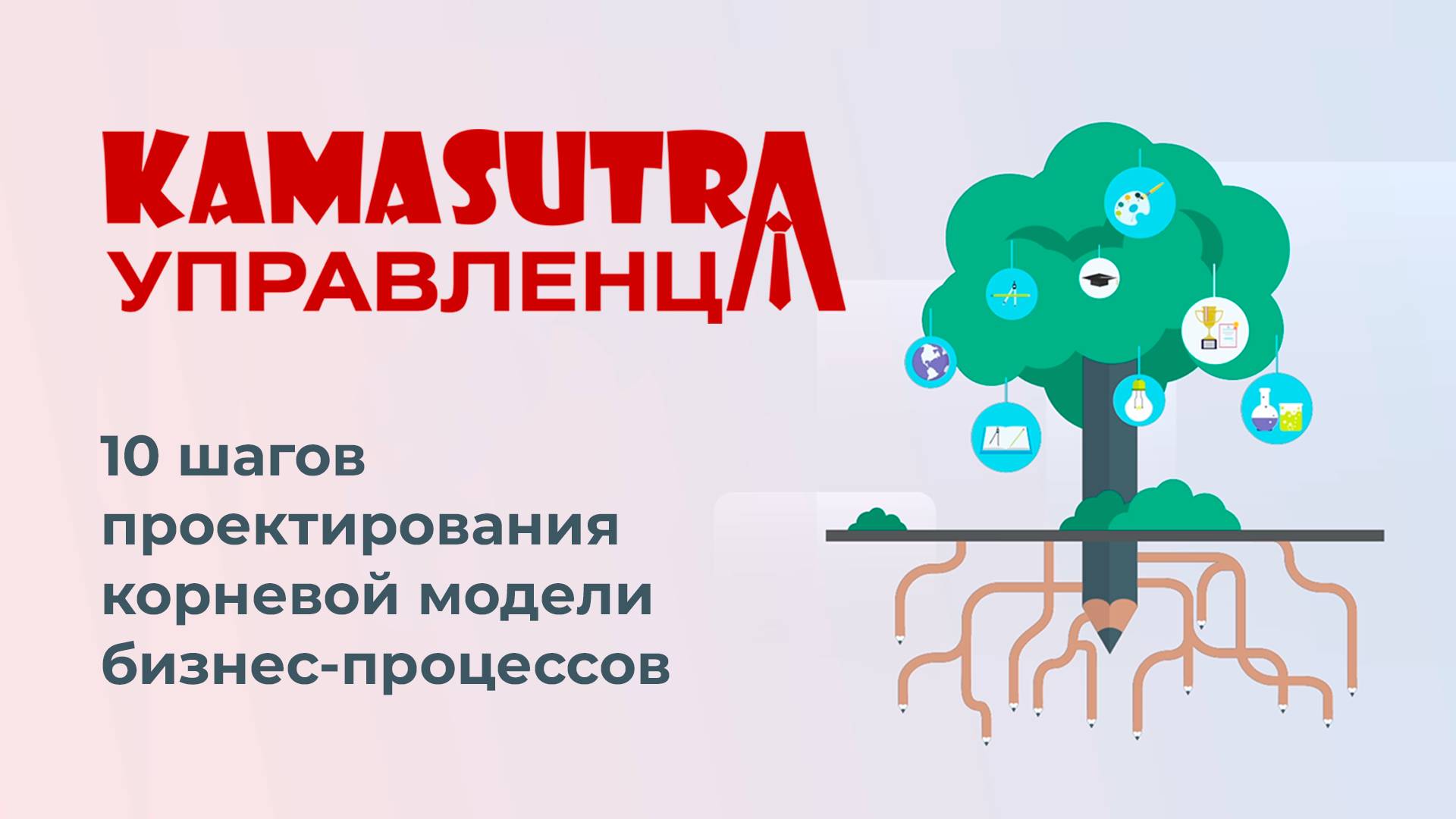 10 шагов проектирования корневой модели бизнес-процессов. Камасутра управленца. Выпуск 25