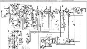Разбор схемы радиоприёмника ТПС-54С | Каждый блок по отдельности и все блоки совместно