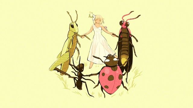 DANCE OF THE INSECTS [rus sub] — Vega-P ft. Kagamine Rin // 虫の踊る смотреть онлайн
