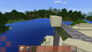 Как сделать так чтобы песок не падал в майнкрафт!