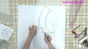 Втачной воротник в круглую горловину