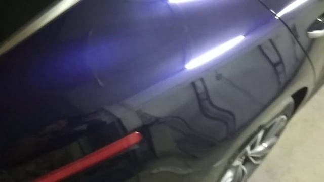 Полировка с нанесением керамики. Киа Стингер. смотреть онлайн