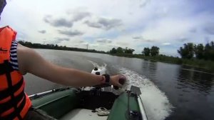 Тест вклеенного киля КМ 280