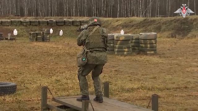 Курсанты военной академии РХБЗ в Костроме