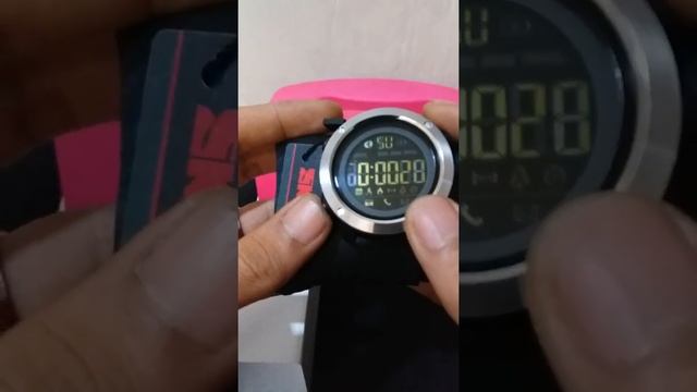 REVIEW SKMEI 1285 SMARTWATCH (Apk.SPORTS+)
