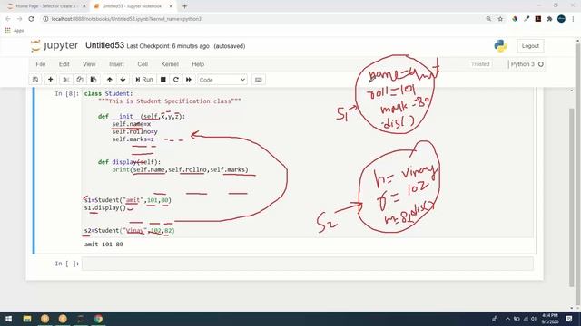 Constructor in Python | Types of Constructor | Why we need Constructor | instance variable