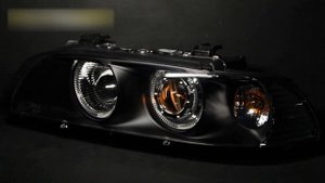 Тюнинг фары БМВ 5-й серии E39 | Tuning headlights for BMW 5-series E39