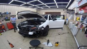 Тест антигравийной пленки Spectrol pro plus