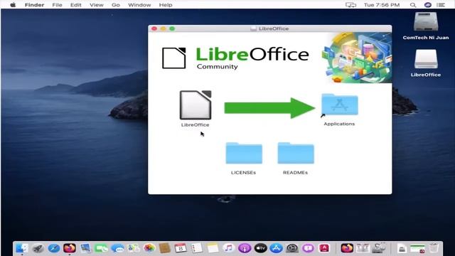 How to Download and Install LibreOffice v7.4.2 in MacOS Catalina.