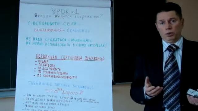 Возражения Урок 1. Истинные причины возражений ваших клиентов.