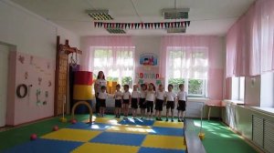 Физкультурное занятие в старшей группе  Зоопарк 25 05 17 г