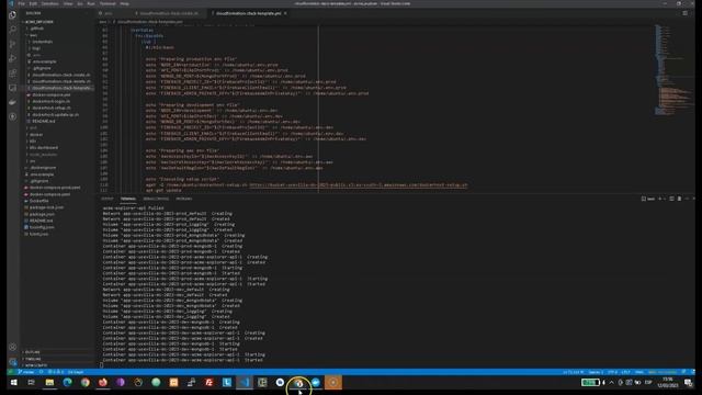 Despliegue en aws con cludformation y docker-compose смотреть онлайн