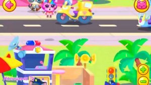 Маленький кошачий город | Играю с котенком в игре little kitty town