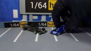 Mini GT 1/64 Tyrrell P34 #4 1976 Spanish GP / Lotus 78 #5 1977 Presentation