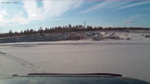 УАЗ Патриот на карьере....