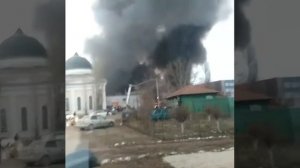 Пожар в Оренбурге